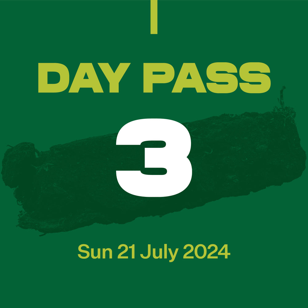 Day Pass 3 - Sunday 21st July